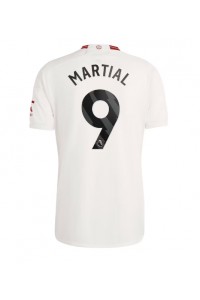 Manchester United Anthony Martial #9 Jalkapallovaatteet Kolmaspaita 2023-24 Lyhythihainen